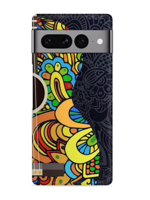 Guitar Vector Art Snap Case for Google Pixel 7 Pro Zapvi