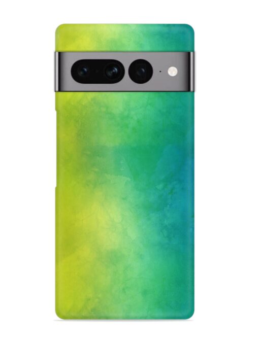 Yellow Green Gradient Snap Case for Google Pixel 7 Pro Zapvi