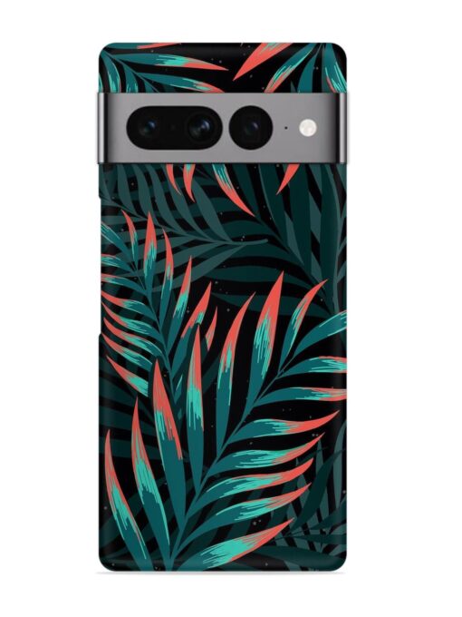 Green Leaf Art Snap Case for Google Pixel 7 Pro Zapvi