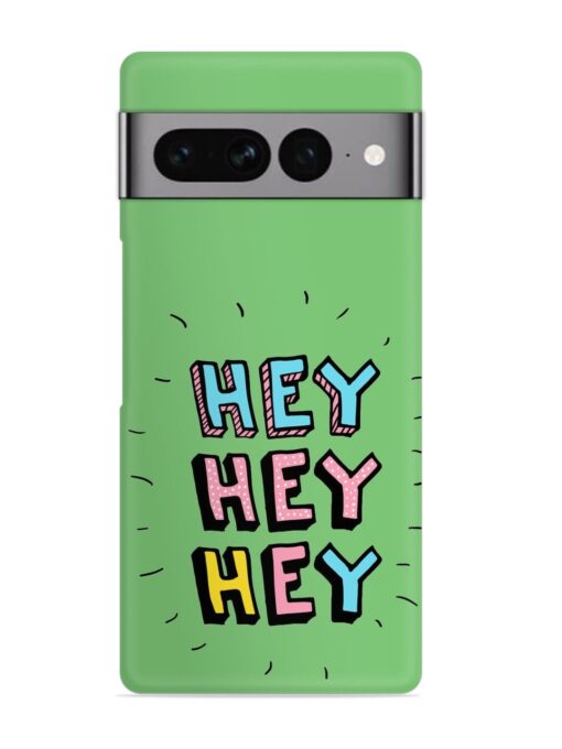 Hey Vector Cartoon Snap Case for Google Pixel 7 Pro Zapvi