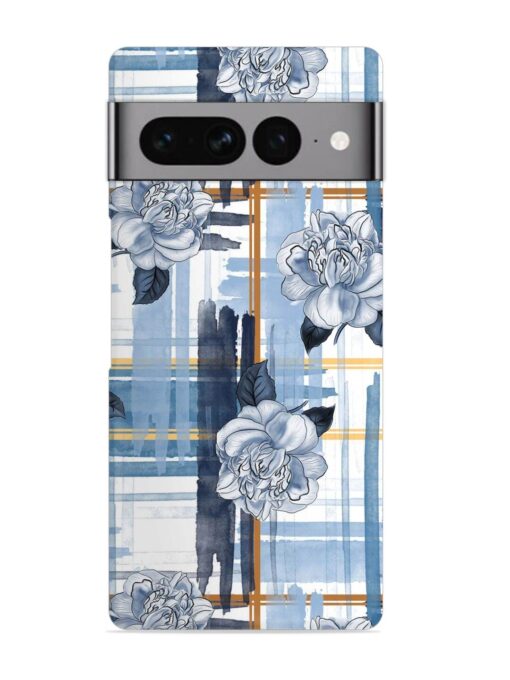 Watercolor Pattern Rose Snap Case for Google Pixel 7 Pro Zapvi