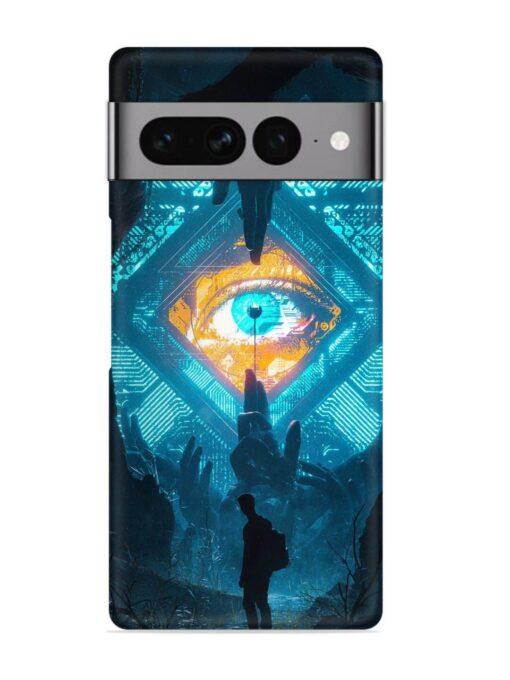 Arcane Eye Snap Case for Google Pixel 7 Pro Zapvi