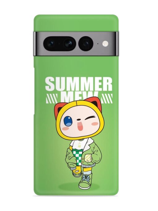 Summer Mew Snap Case for Google Pixel 7 Pro Zapvi