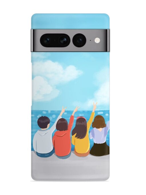 Happy Kids Snap Case for Google Pixel 7 Pro Zapvi