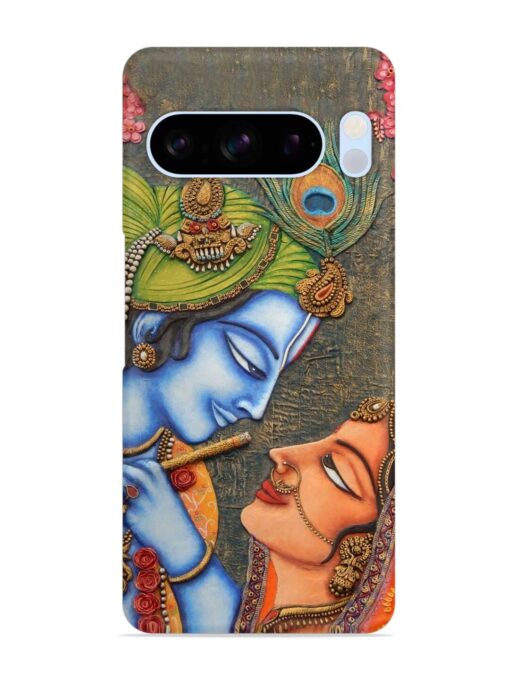 Lord Radha Krishna Flute Art Snap Case for Google Pixel 8 Pro Zapvi