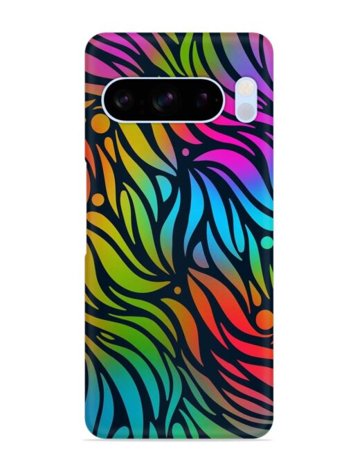 Abstract Leaf Design Snap Case for Google Pixel 8 Pro Zapvi