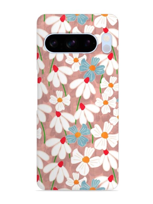 Abstract Petal Flowers Snap Case for Google Pixel 8 Pro Zapvi