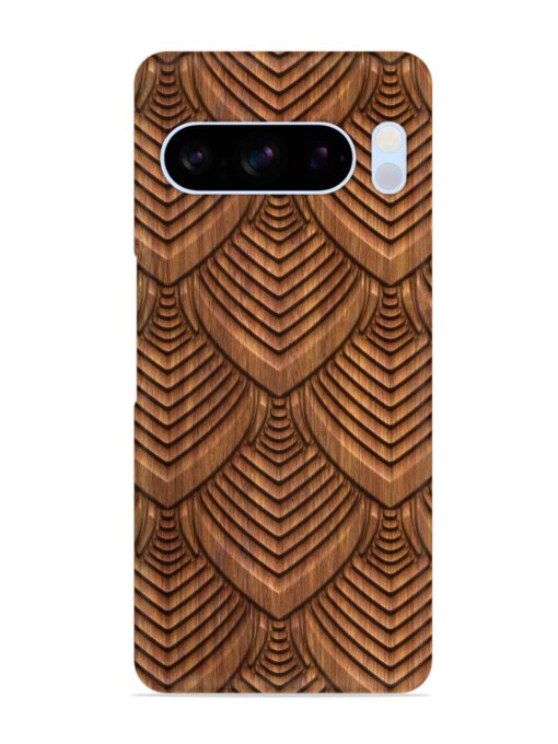 Carved Pattern On Snap Case for Google Pixel 8 Pro Zapvi