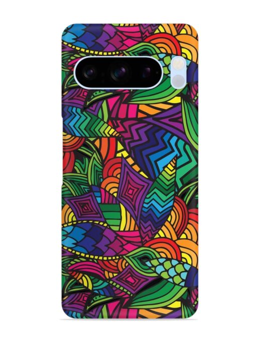 Abstract Multicolor Seamless Snap Case for Google Pixel 8 Pro Zapvi