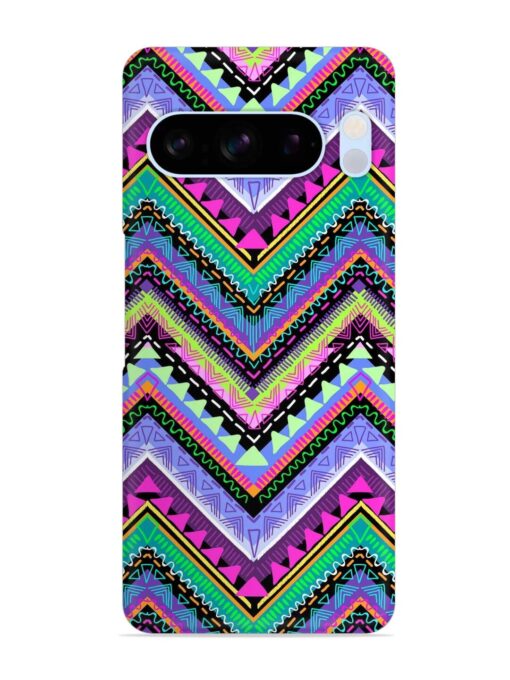 Tribal Aztec Print Snap Case for Google Pixel 8 Pro Zapvi