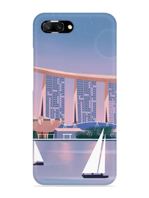 Singapore Scenery Architecture Snap Case for Honor 10 Zapvi