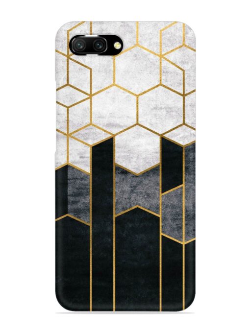 Cube Marble Art Snap Case for Honor 10 Zapvi