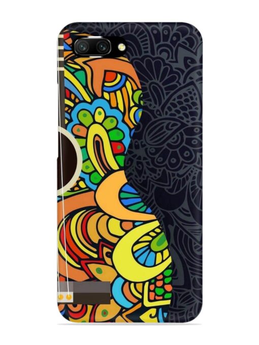 Guitar Vector Art Snap Case for Honor 10 Zapvi