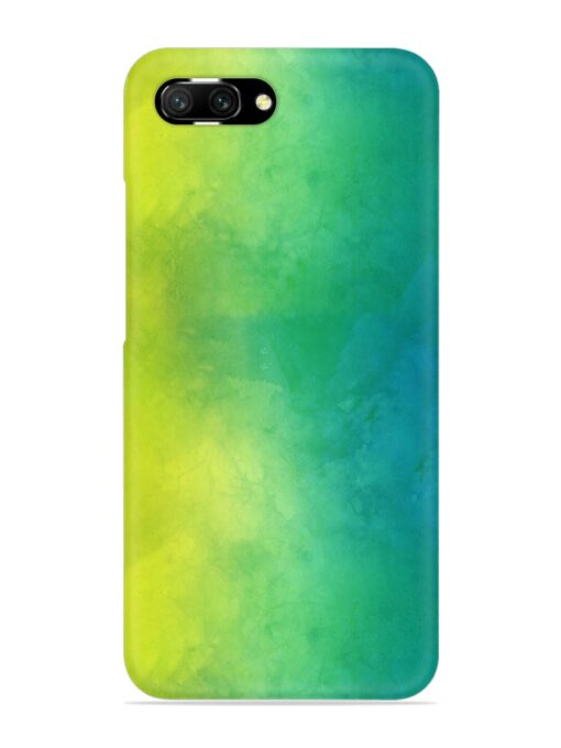 Yellow Green Gradient Snap Case for Honor 10 Zapvi