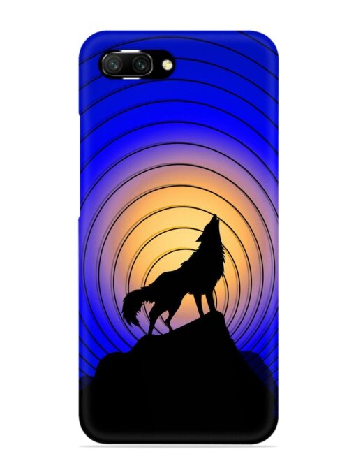 Fox Roaring Design Snap Case for Honor 10 Zapvi