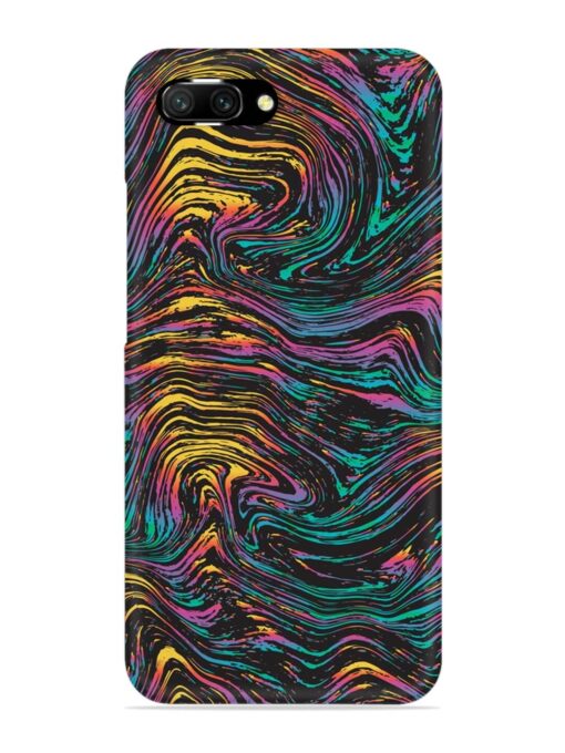 Abstract Liquid Colors Snap Case for Honor 10 Zapvi