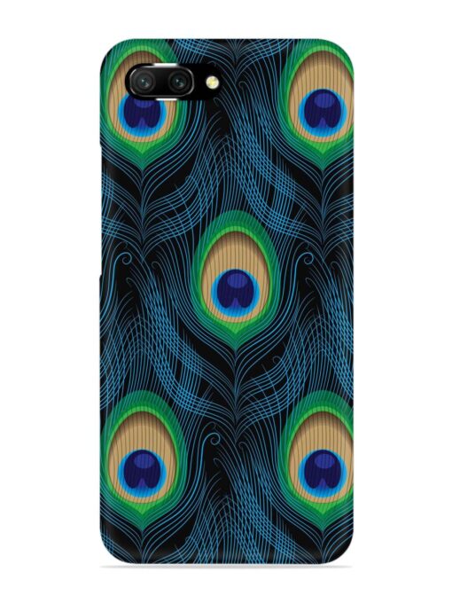 Seamless Pattern Peacock Snap Case for Honor 10 Zapvi