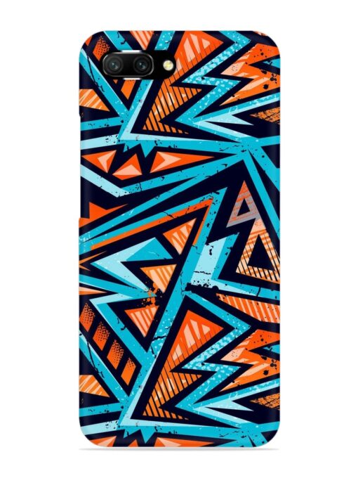 Abstract Seamless Grunge Snap Case for Honor 10 Zapvi