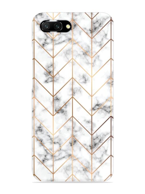 Vector Marble Texture Snap Case for Honor 10 Zapvi