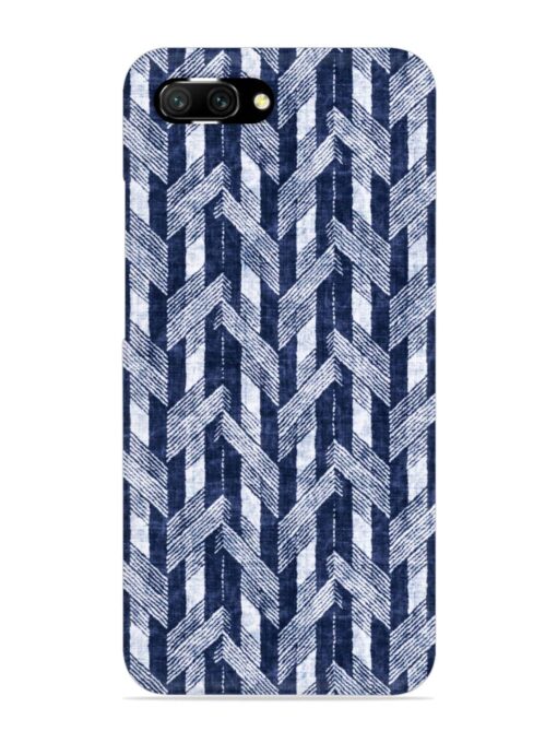 Abstract Herringbone Motif Snap Case for Honor 10 Zapvi