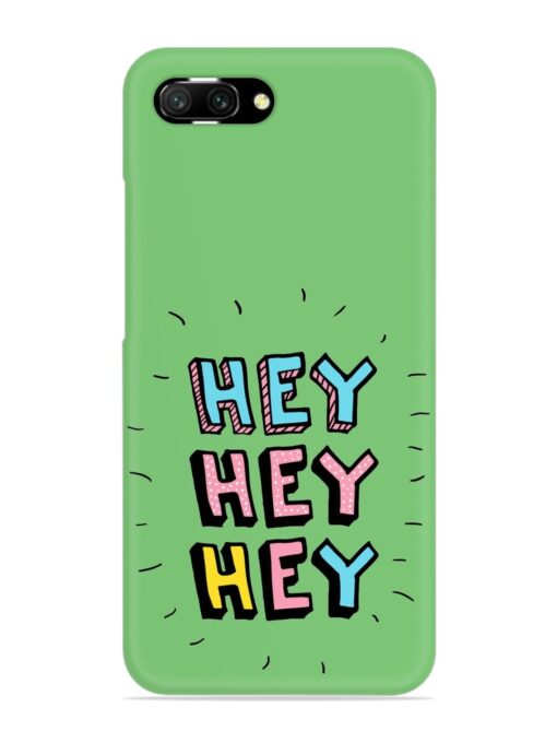 Hey Vector Cartoon Snap Case for Honor 10 Zapvi