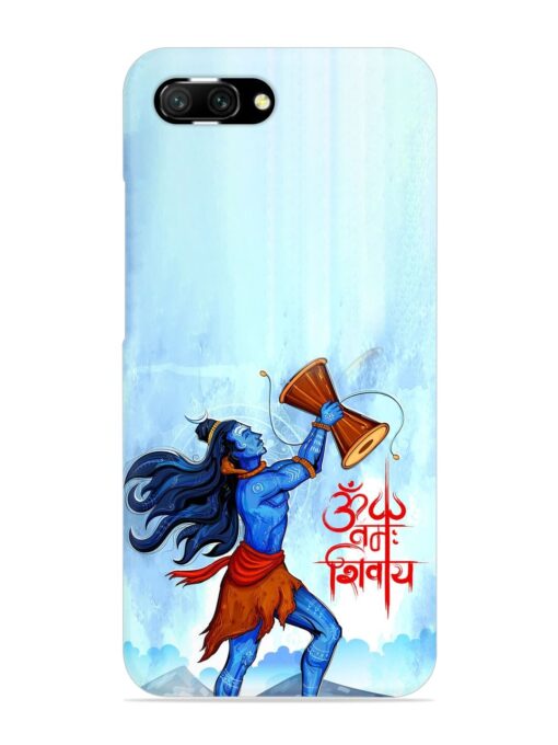 Illustration Lord Shiva Snap Case for Honor 10 Zapvi