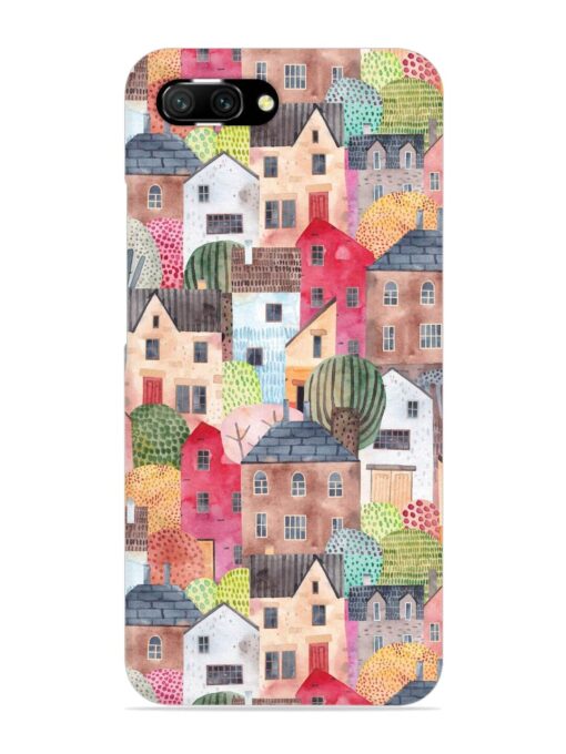 Abstract Seamless Pattern Snap Case for Honor 10 Zapvi