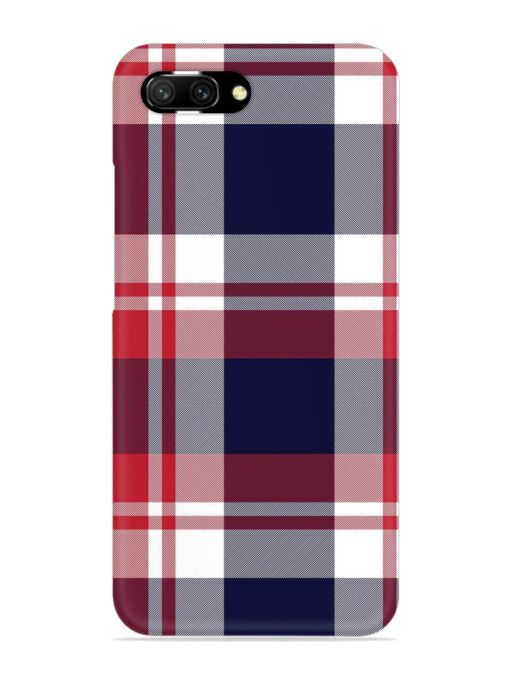 Classic Plaid Tartan Snap Case for Honor 10 Zapvi