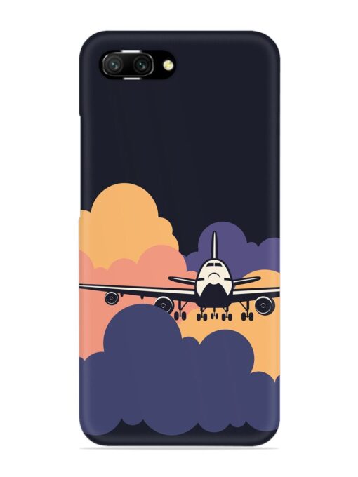 Aeroplane vector Snap Case for Honor 10 Zapvi