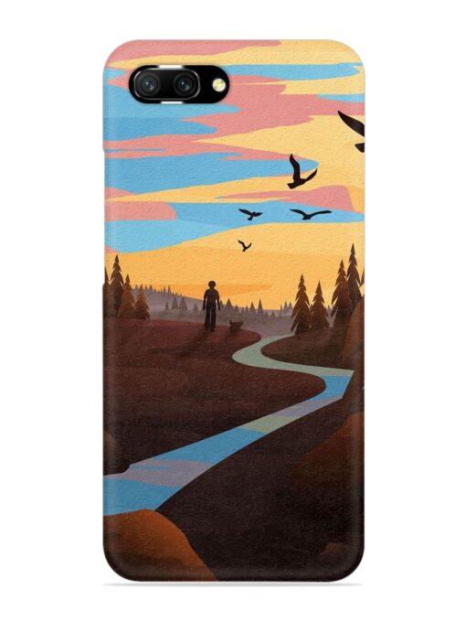 Natural Landscape Art Snap Case for Honor 10 Zapvi