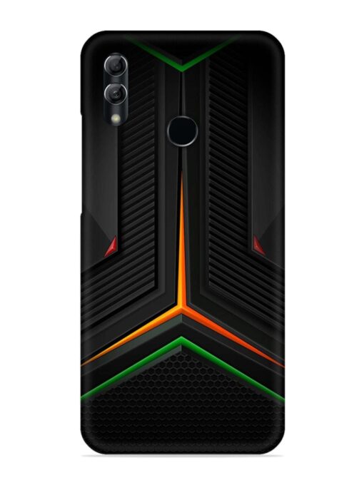 Orange Triangle Light Snap Case for Honor 10 Lite Zapvi