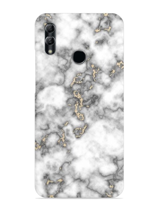 Gray And Gold Marble Snap Case for Honor 10 Lite Zapvi