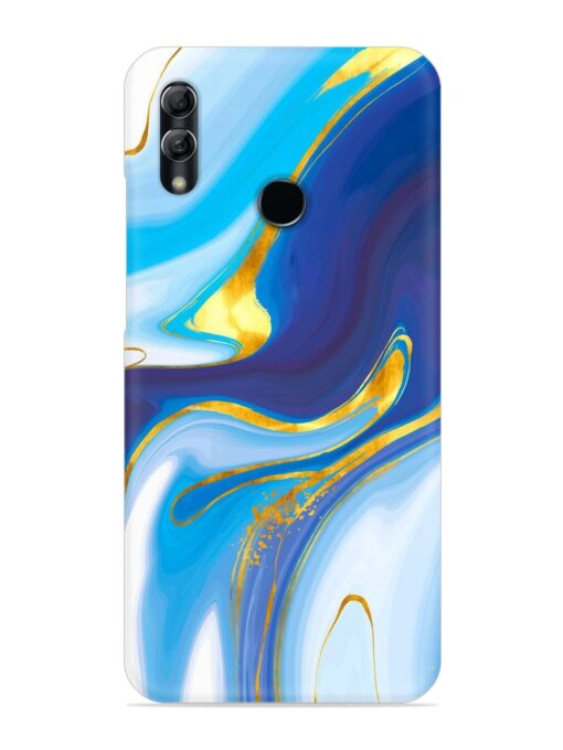 Watercolor Background With Golden Foil Snap Case for Honor 10 Lite Zapvi