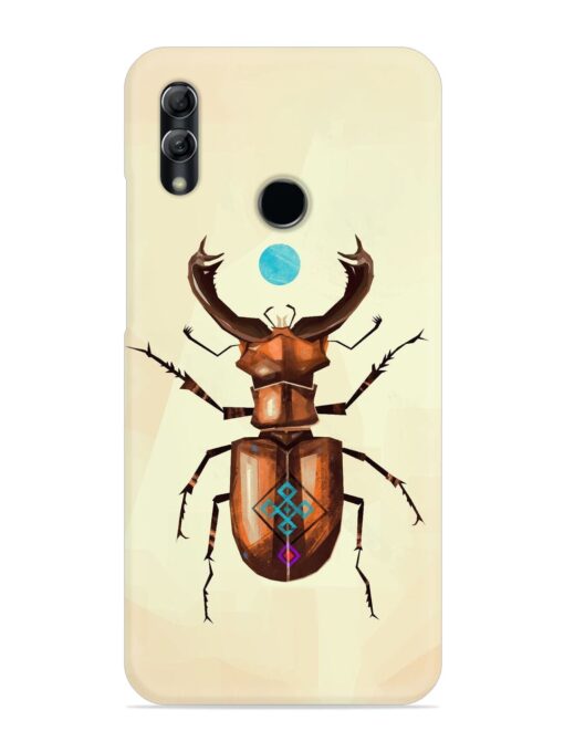 Stag Beetle Vector Snap Case for Honor 10 Lite Zapvi