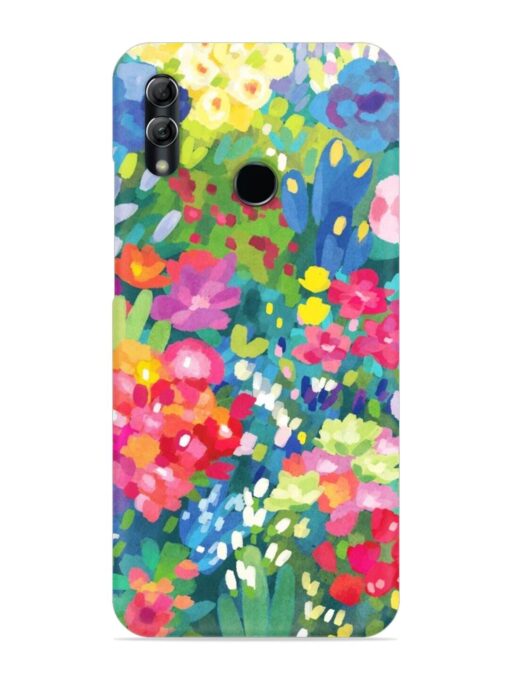 Watercolor Flower Art Snap Case for Honor 10 Lite Zapvi