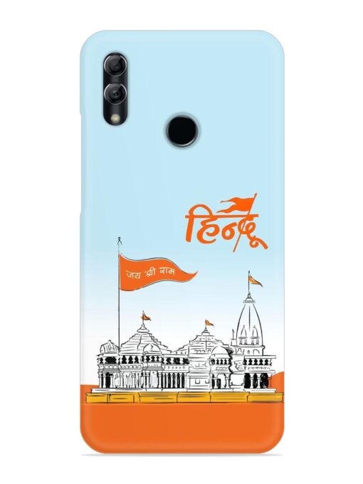 Ram Mandir Hindu Snap Case for Honor 10 Lite Zapvi