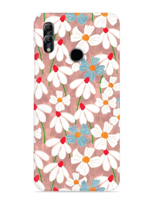 Abstract Petal Flowers Snap Case for Honor 10 Lite Zapvi