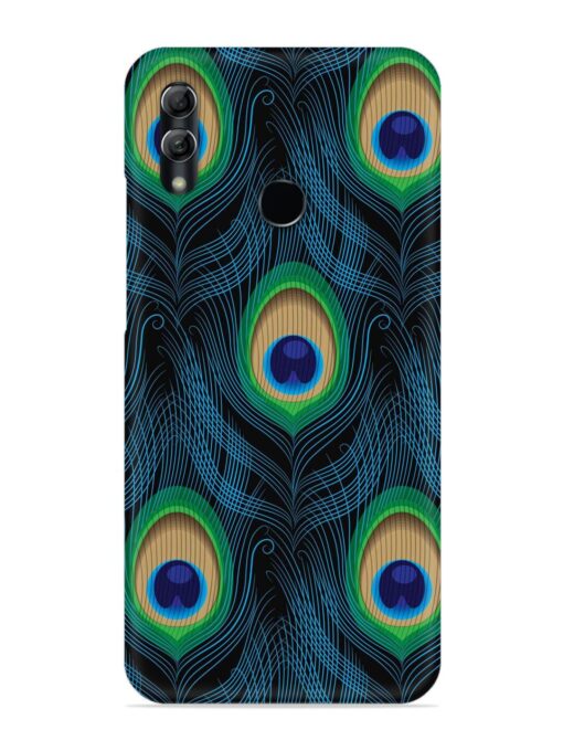 Seamless Pattern Peacock Snap Case for Honor 10 Lite Zapvi