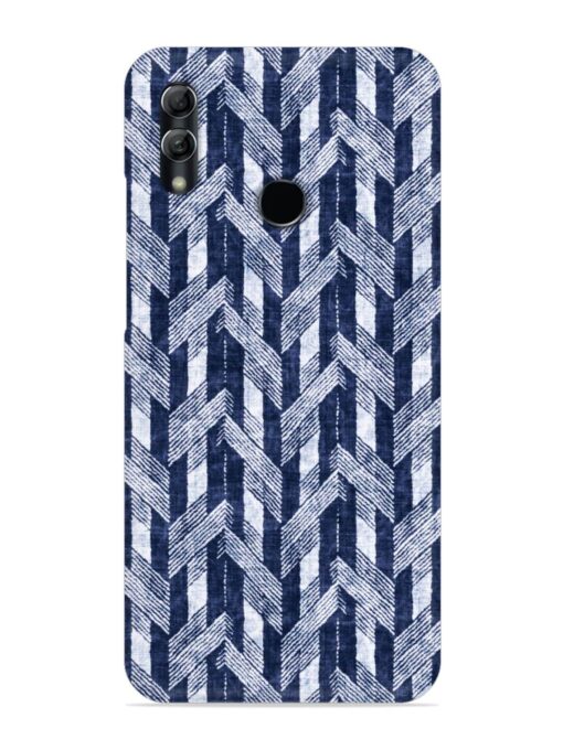 Abstract Herringbone Motif Snap Case for Honor 10 Lite Zapvi