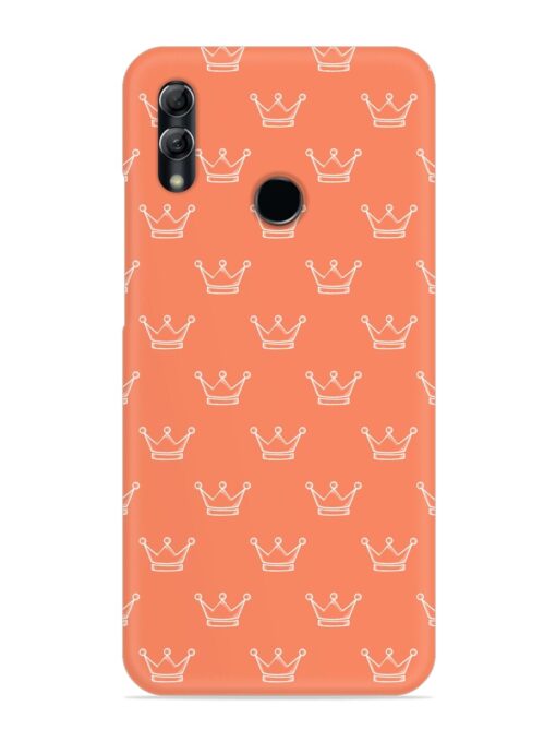 Hand Drawn Crown Snap Case for Honor 10 Lite Zapvi