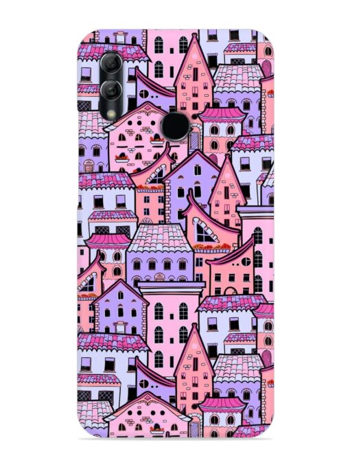 Seamless Pattern Houses Snap Case for Honor 10 Lite Zapvi