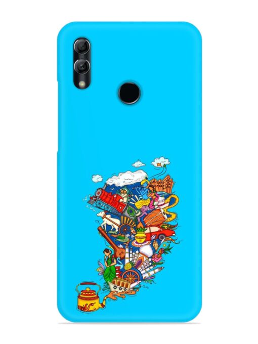 Vector Design Indian Snap Case for Honor 10 Lite Zapvi