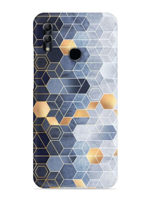 Geometric Abstraction Hexagons Snap Case for Honor 10 Lite Zapvi