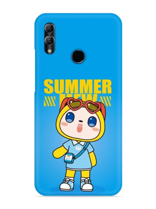 Summer Mew Cartoon Snap Case for Honor 10 Lite Zapvi