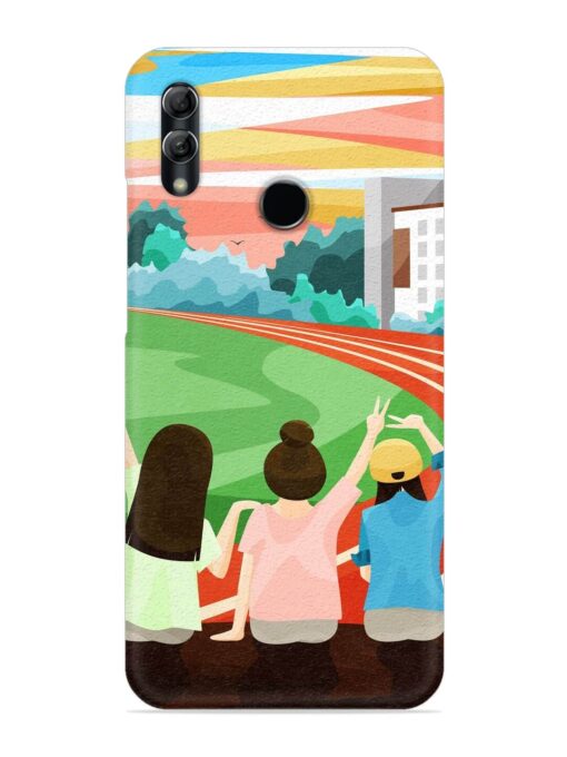 School Playground Snap Case for Honor 10 Lite Zapvi