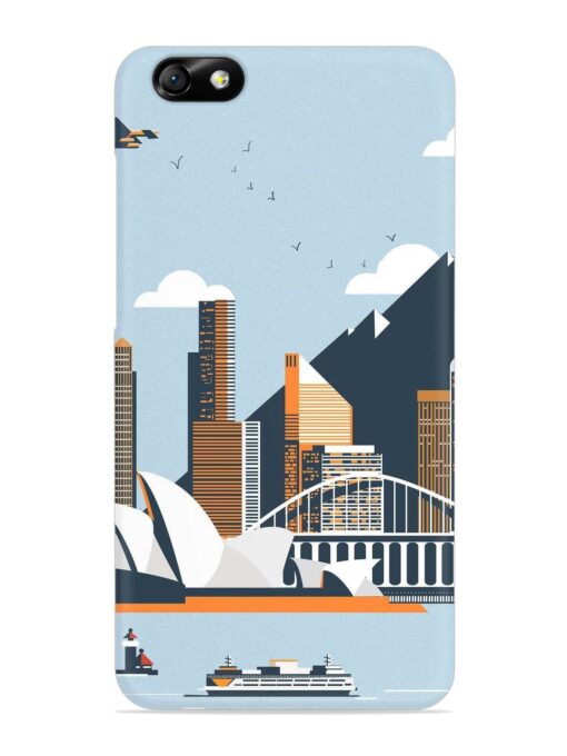 Sydney Opera Landscape Snap Case for Honor 4X Zapvi