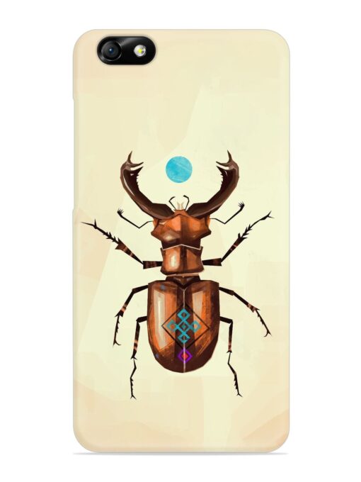 Stag Beetle Vector Snap Case for Honor 4X Zapvi