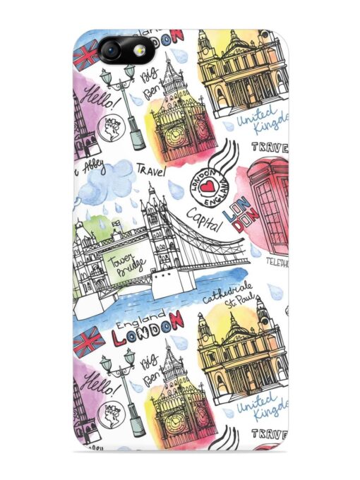 Vector London Landmark Snap Case for Honor 4X Zapvi