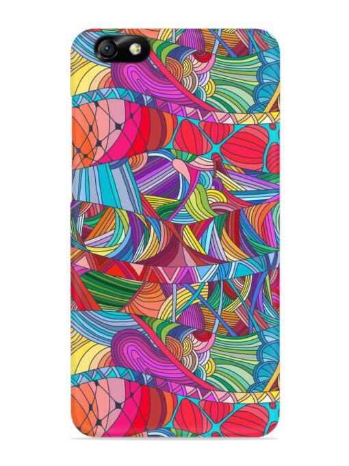 Seamless Patterns Hand Drawn Snap Case for Honor 4X Zapvi