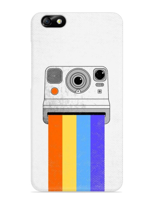 Retro Camera Art Snap Case for Honor 4X Zapvi